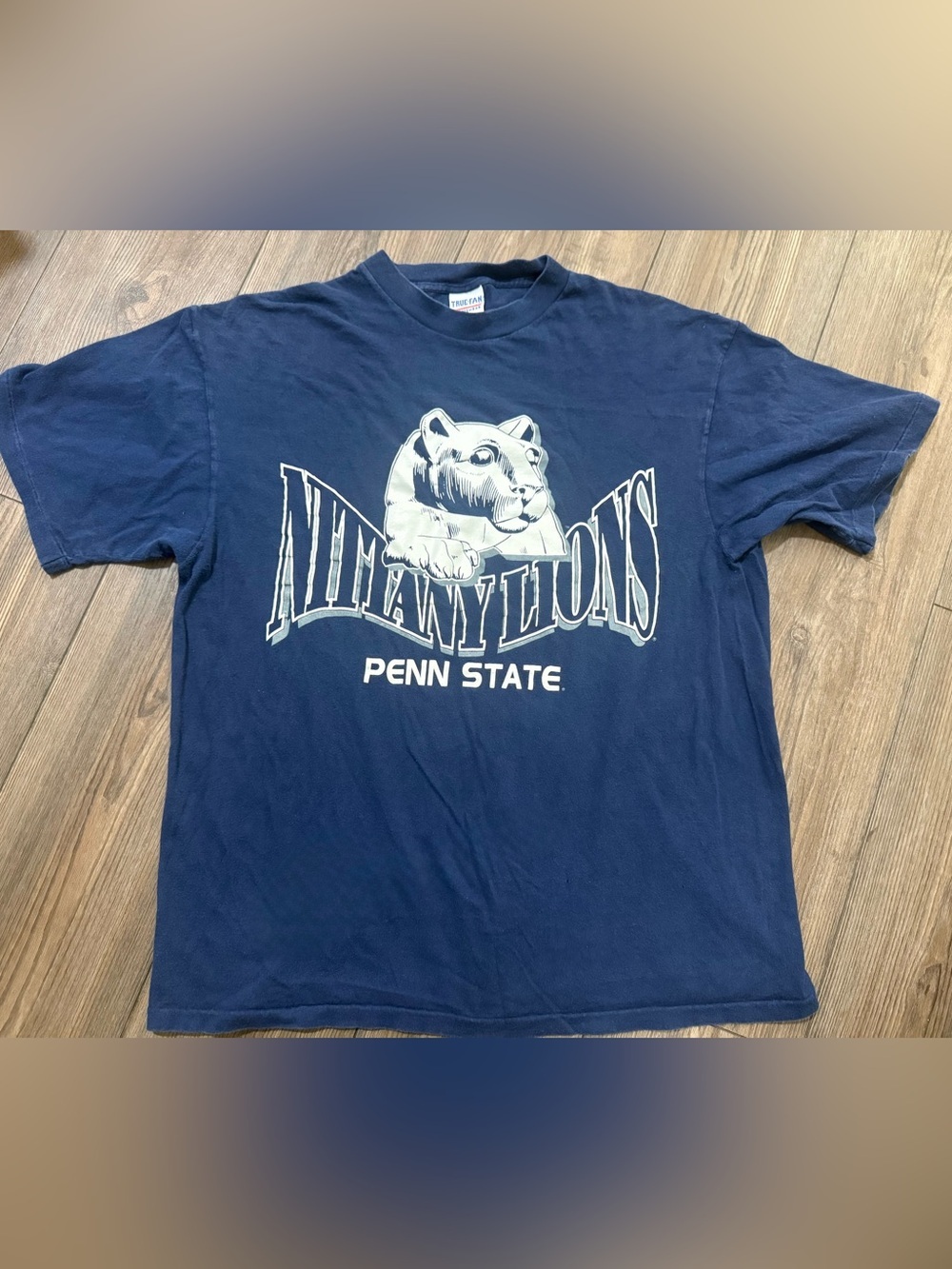 Vintage Penn State Nittany Lions Graphic T Shirt XL Single Stitch USA Made